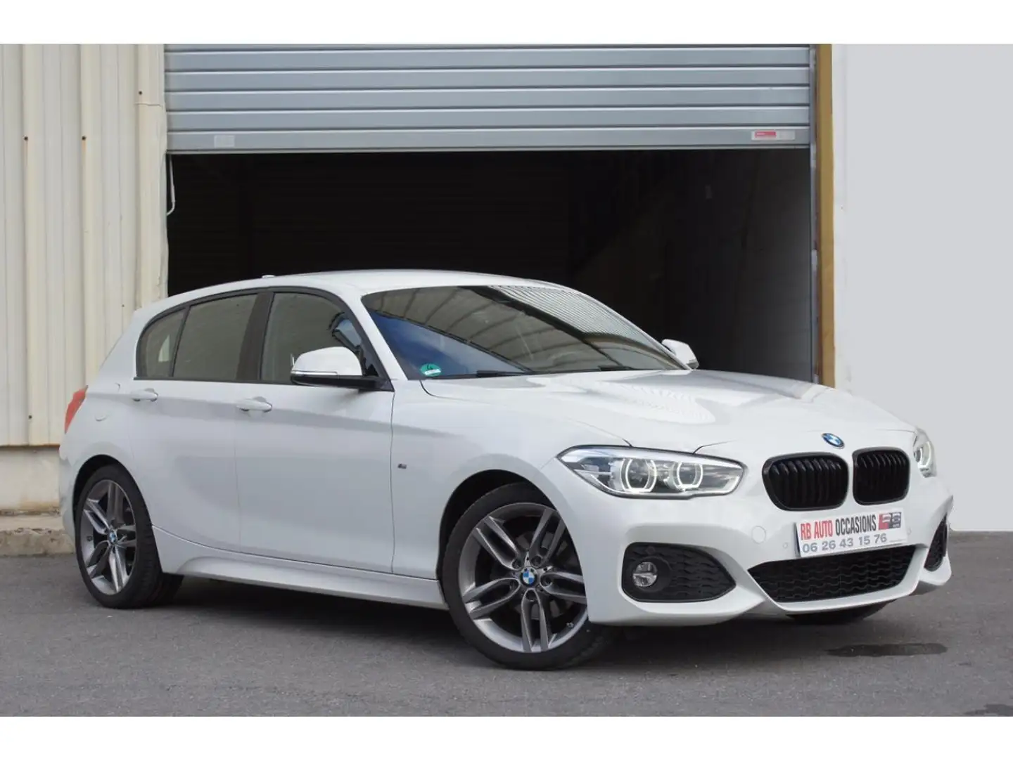 BMW 120 SERIE 1 F20 120i M-SPORT BVA8 LCI PHASE 2 + OPTIONS Blanc - 1
