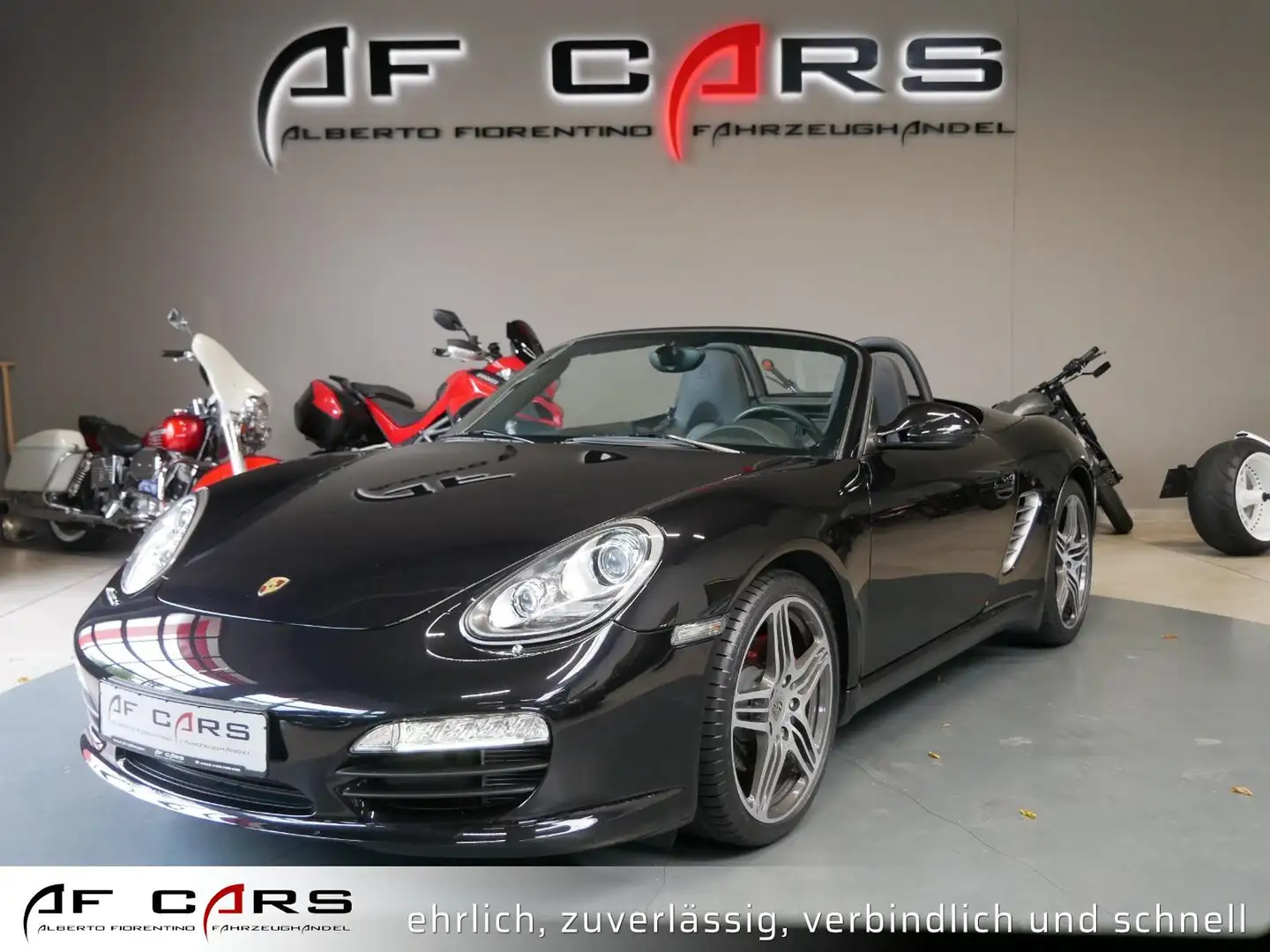 Porsche Boxster S Voll Sport Abgas 19" Turbo Navi Sound Package Pl Schwarz - 1
