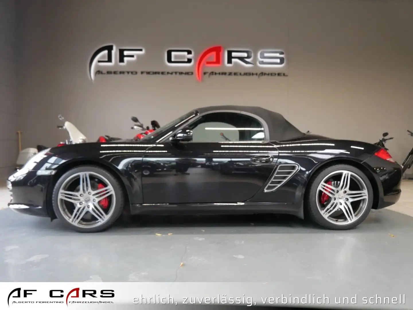 Porsche Boxster S Voll Sport Abgas 19" Turbo Navi Sound Package Pl Schwarz - 2