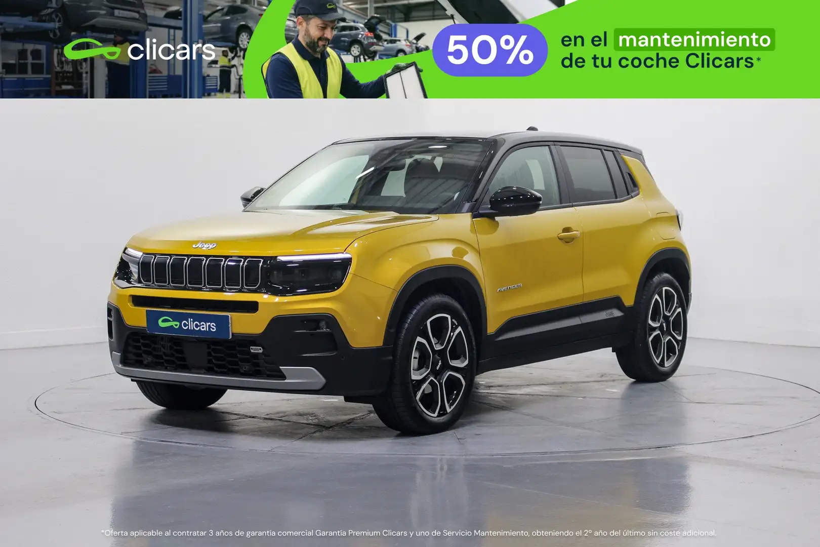 Jeep Avenger 1.2 Summit 74KW Gelb - 1