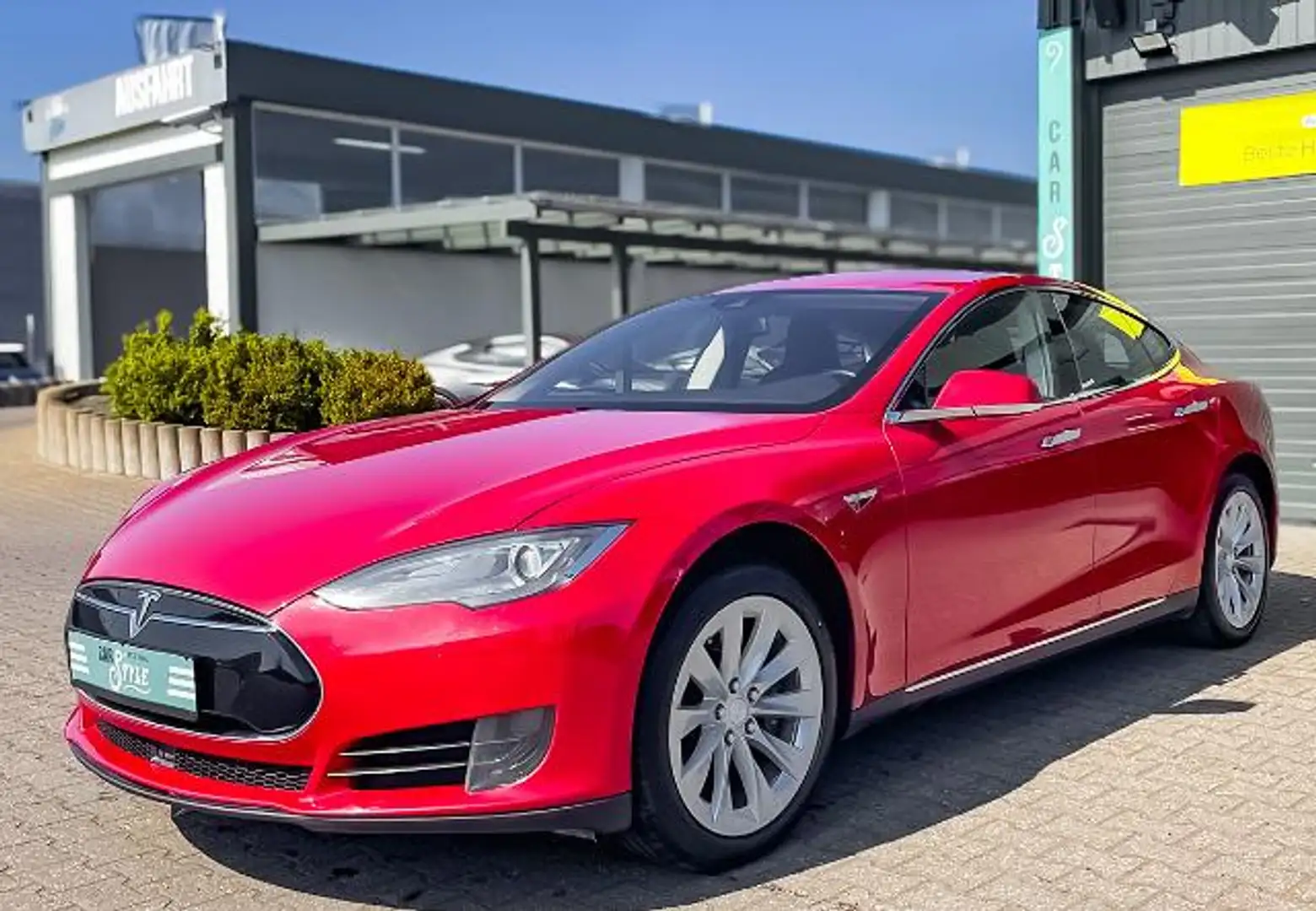 Tesla Model S 90D Supercharger free SC SuC free .Luft Rot - 1