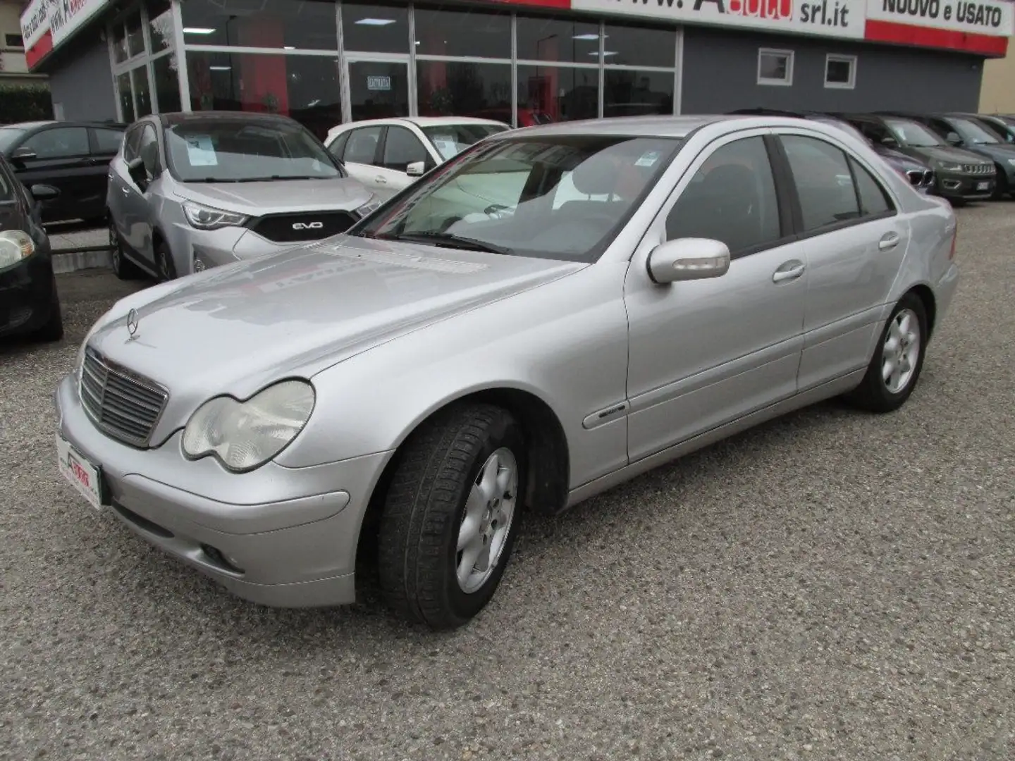 Mercedes-Benz C 200 Kompressor Classic Evo -Imp. GPL- Iscrivibile ASI Argent - 1