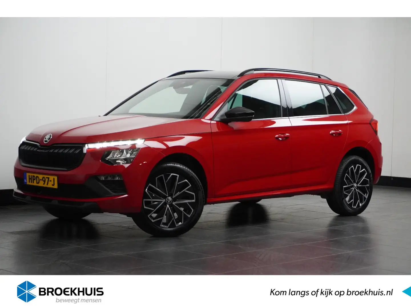 Skoda Kamiq 1.0 TSI DSG Sport Business | Panoramadak | Apple C Red - 1