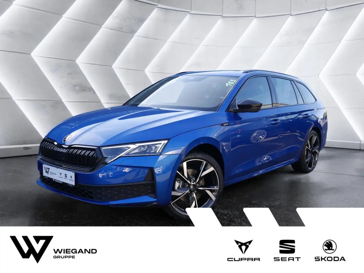 Skoda Octavia 2.0 TSI DSG 4X4 Sportline - HUD LED PANO *169* Blau - 1