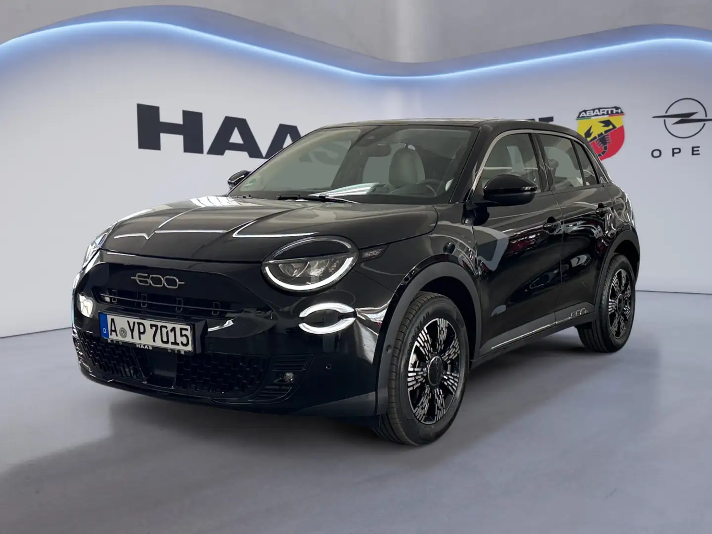 Fiat 600 Fiat  Mildhybrid Klimaautomatik,Bluetooth Negru - 2