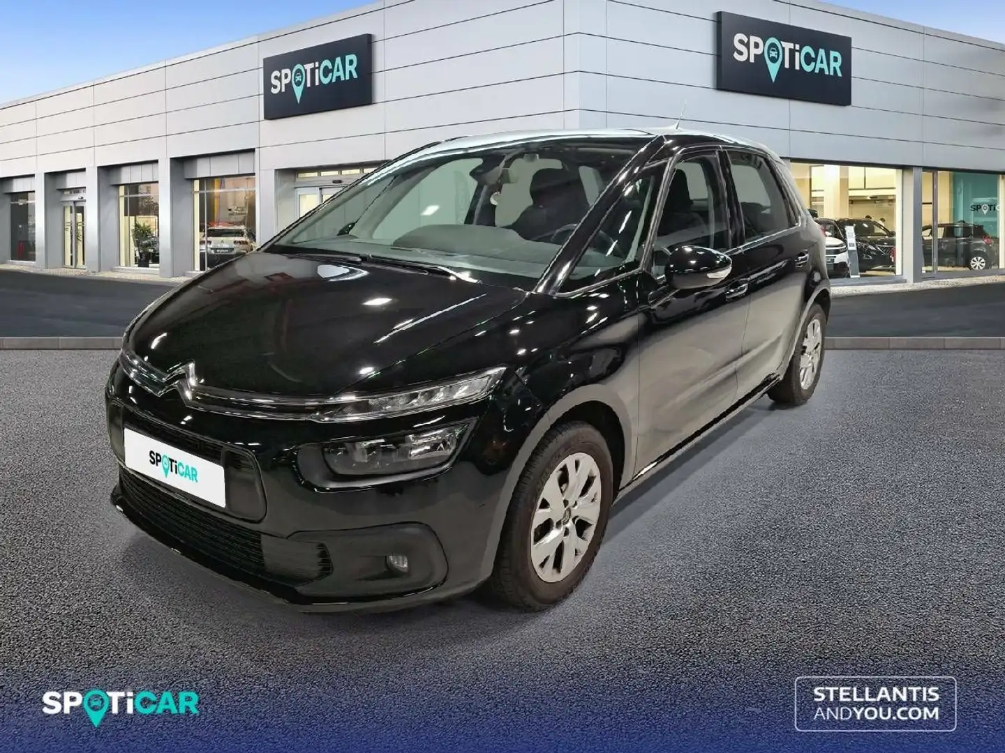 Citroen C4 Grand  Picasso BlueHDi 73KW (100CV) Live Zwart - 1