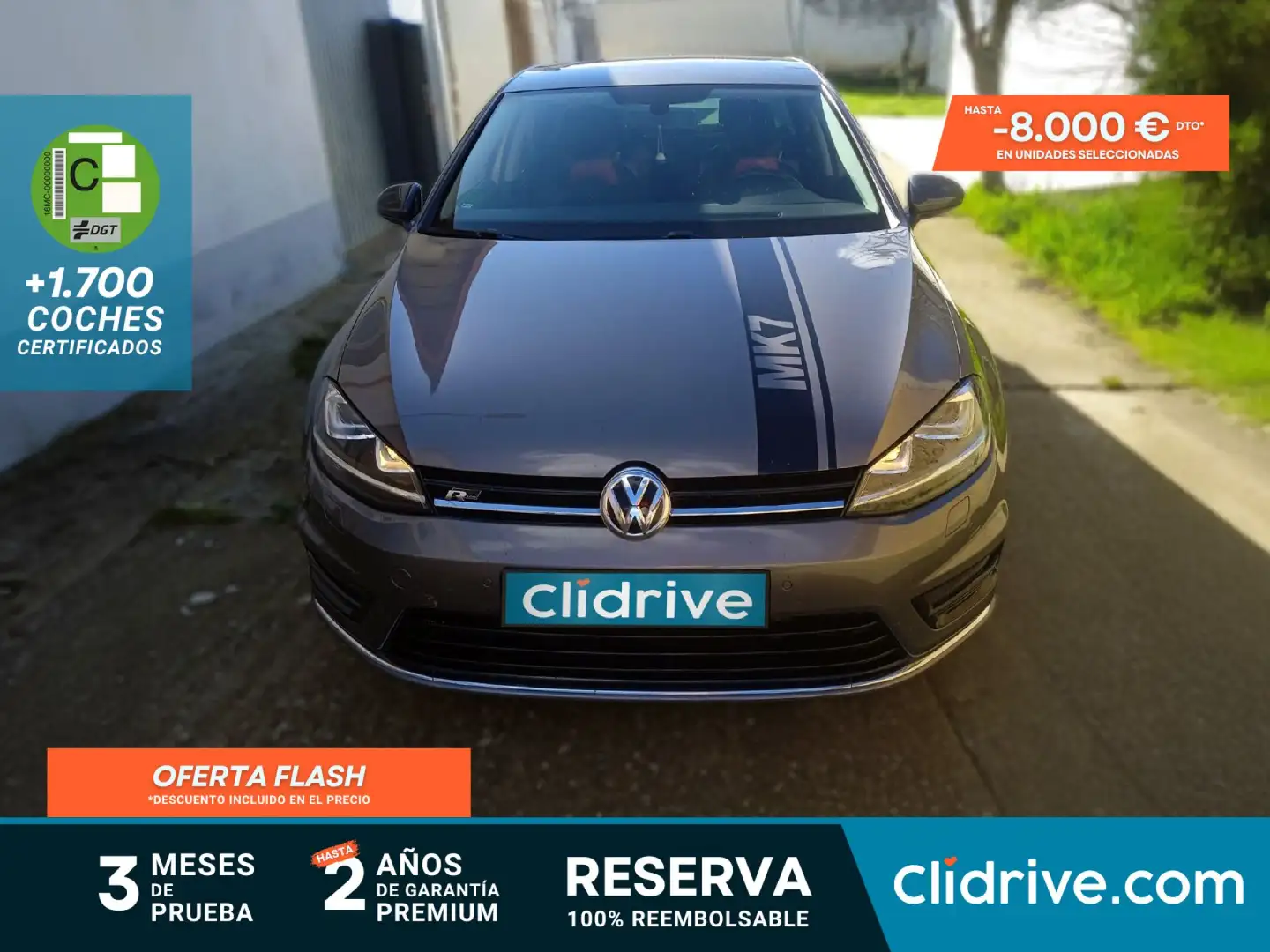 Volkswagen Golf 2.0TDI CR BMT Sport DSG 150 Gris - 1