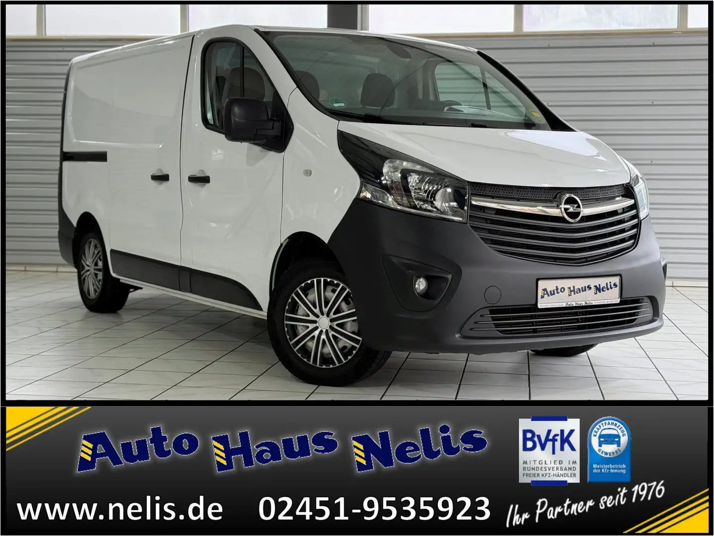 Opel Vivaro 1,6 CDTi L1H1 Catering Regalsystem Frisch Weiß - 1