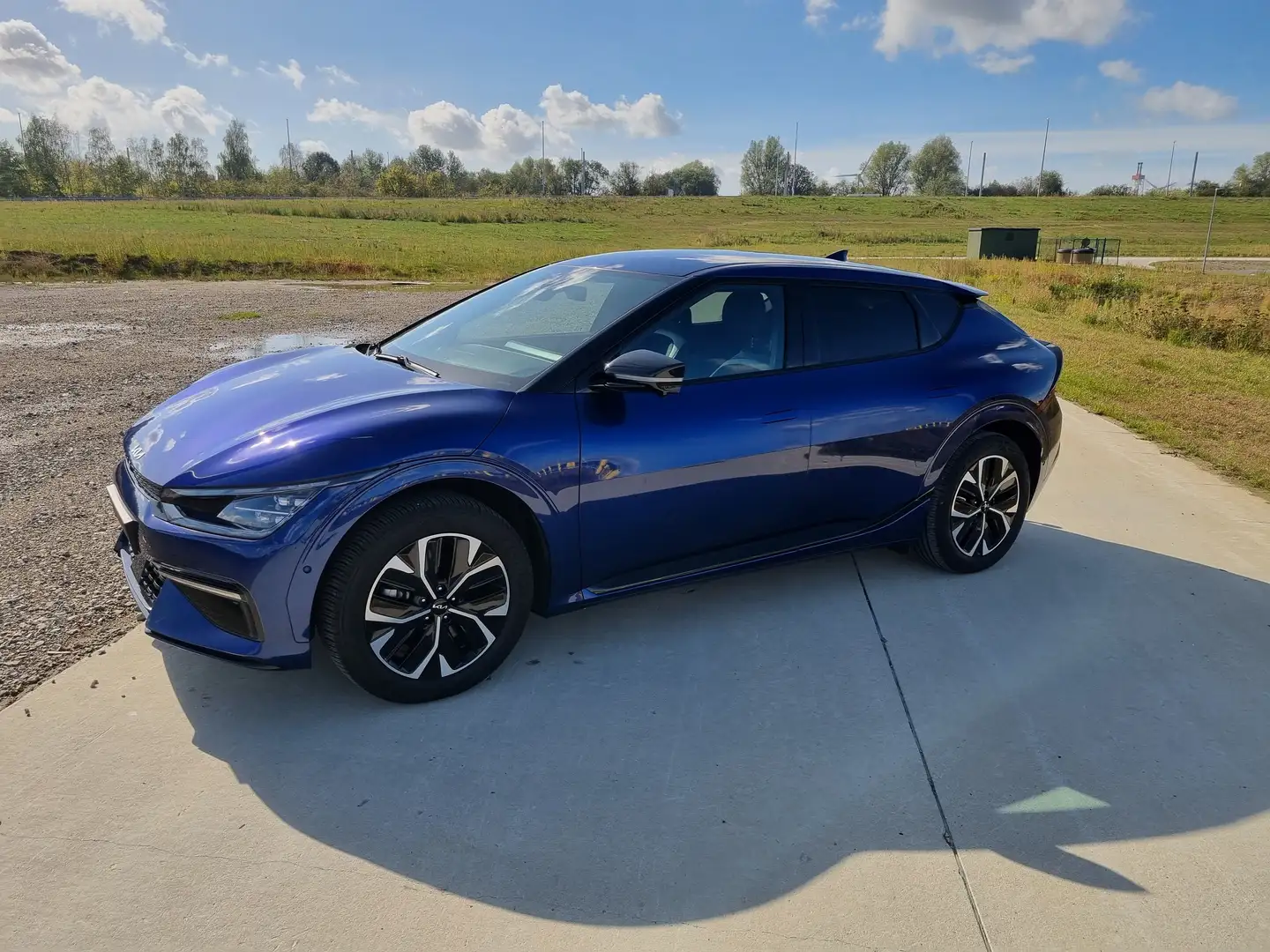 Kia EV6 EV6 77,4-kWh GT-line Bleu - 1