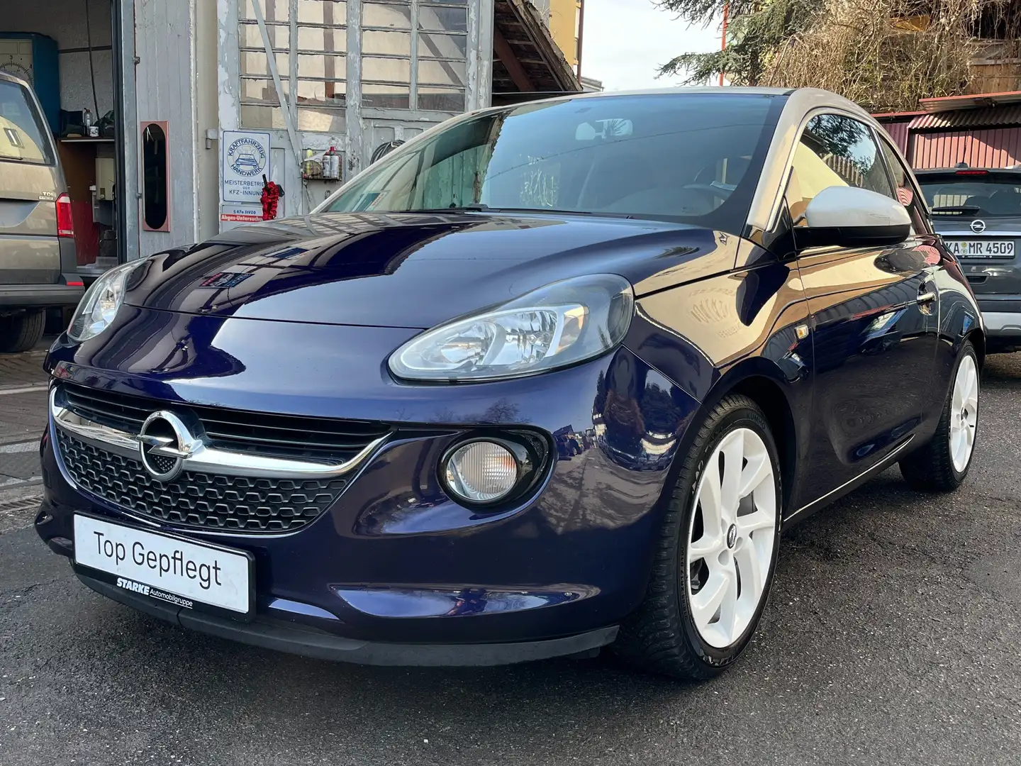 Opel Adam TÜV:02/2027,2.Hand,Klima,Sitzheizung..... Azul - 2