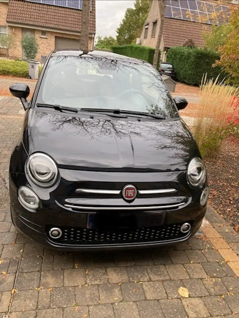 Fiat 500 Zwart - 1