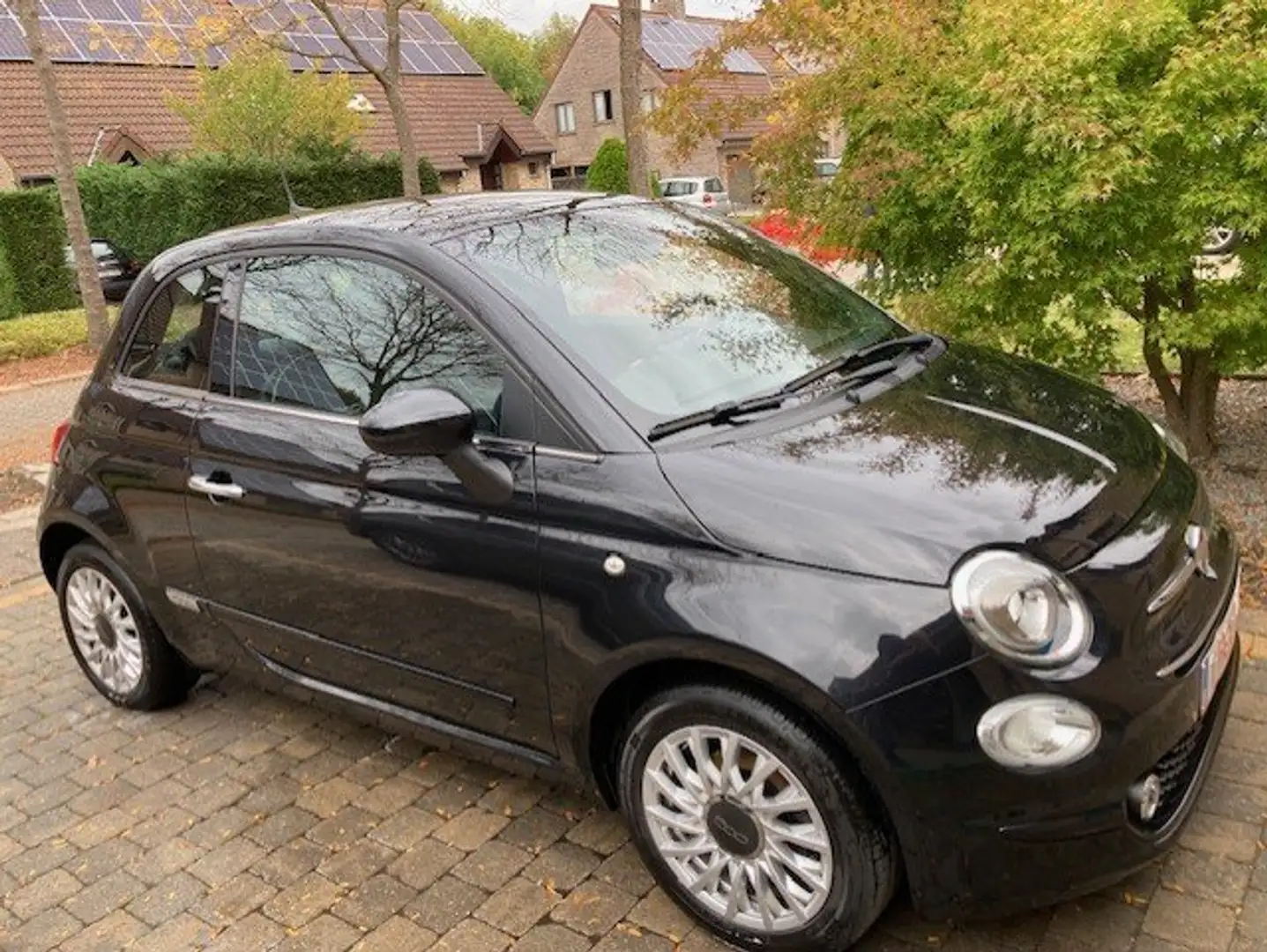 Fiat 500 Zwart - 2
