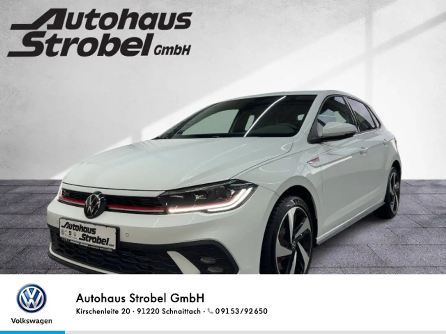 Volkswagen Polo GTI 2.0 TSI DSG Beats*Klimaaut.*IQ.Drive Weiß - 1