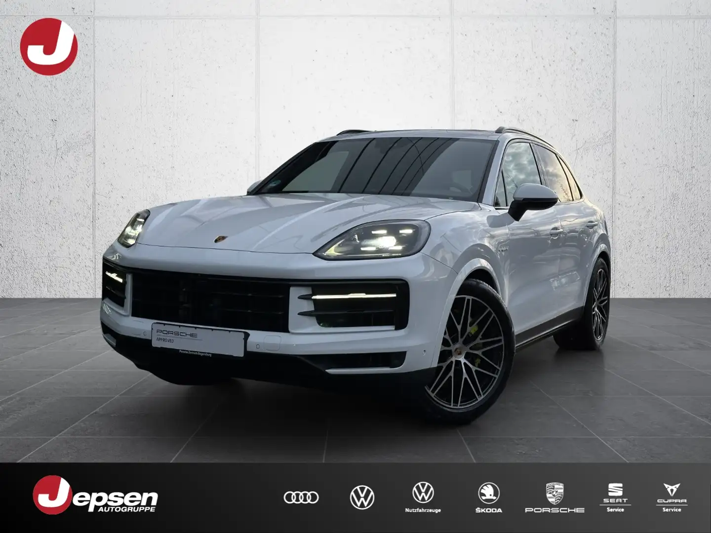 Porsche Cayenne E-Hybrid BOSE 360 Grad Kamera Weiß - 1