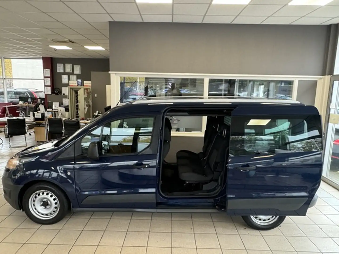 Ford Transit Connect Kombi Trend lang PDC Klima AHK plava - 1