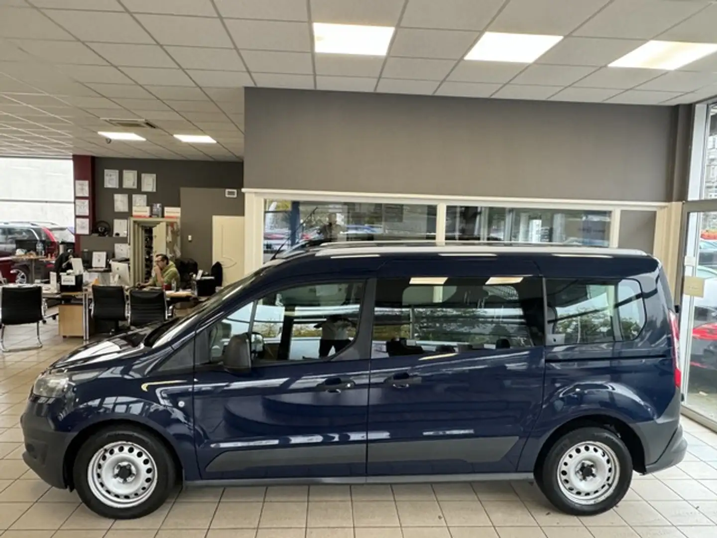 Ford Transit Connect Kombi Trend lang PDC Klima AHK Blau - 2