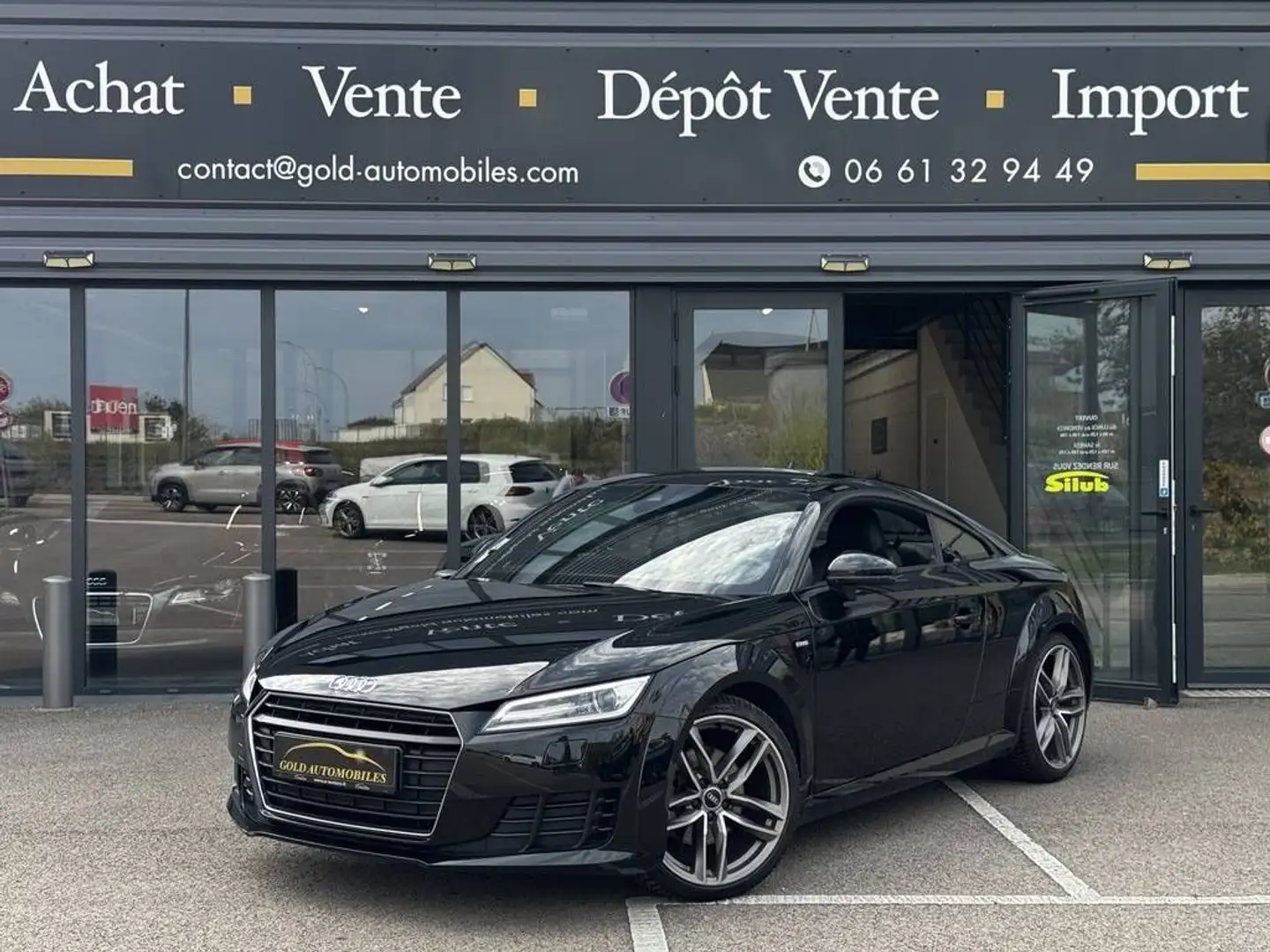 Audi TT III 2.0 TFSI 230ch S line Zwart - 1