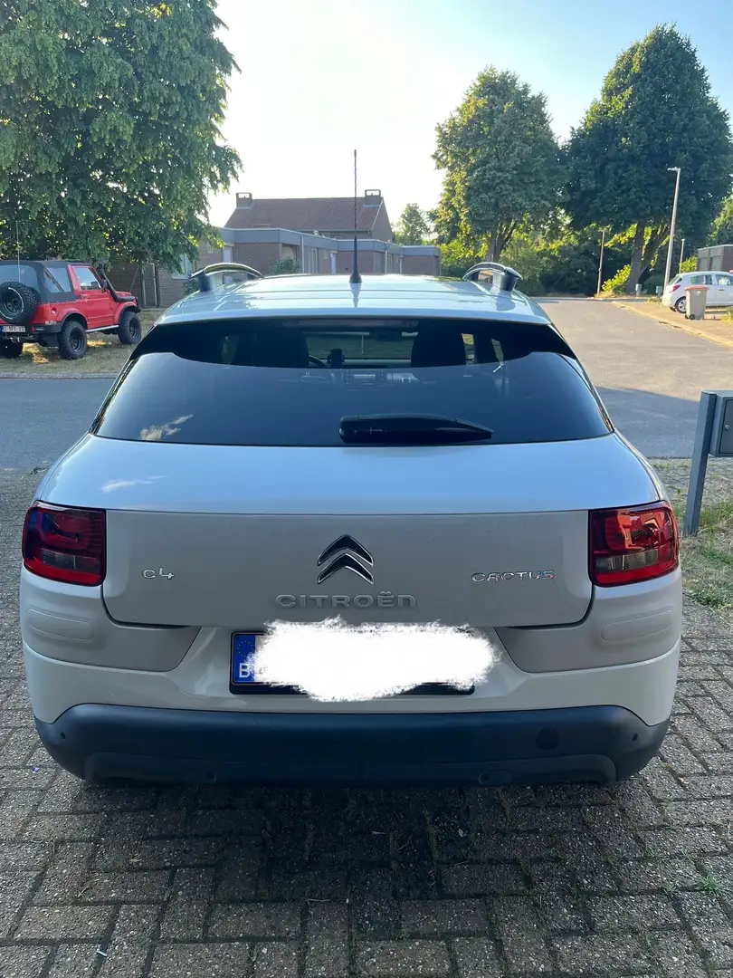 Citroen C4 Cactus PureTech 82 BVM Blanc - 1