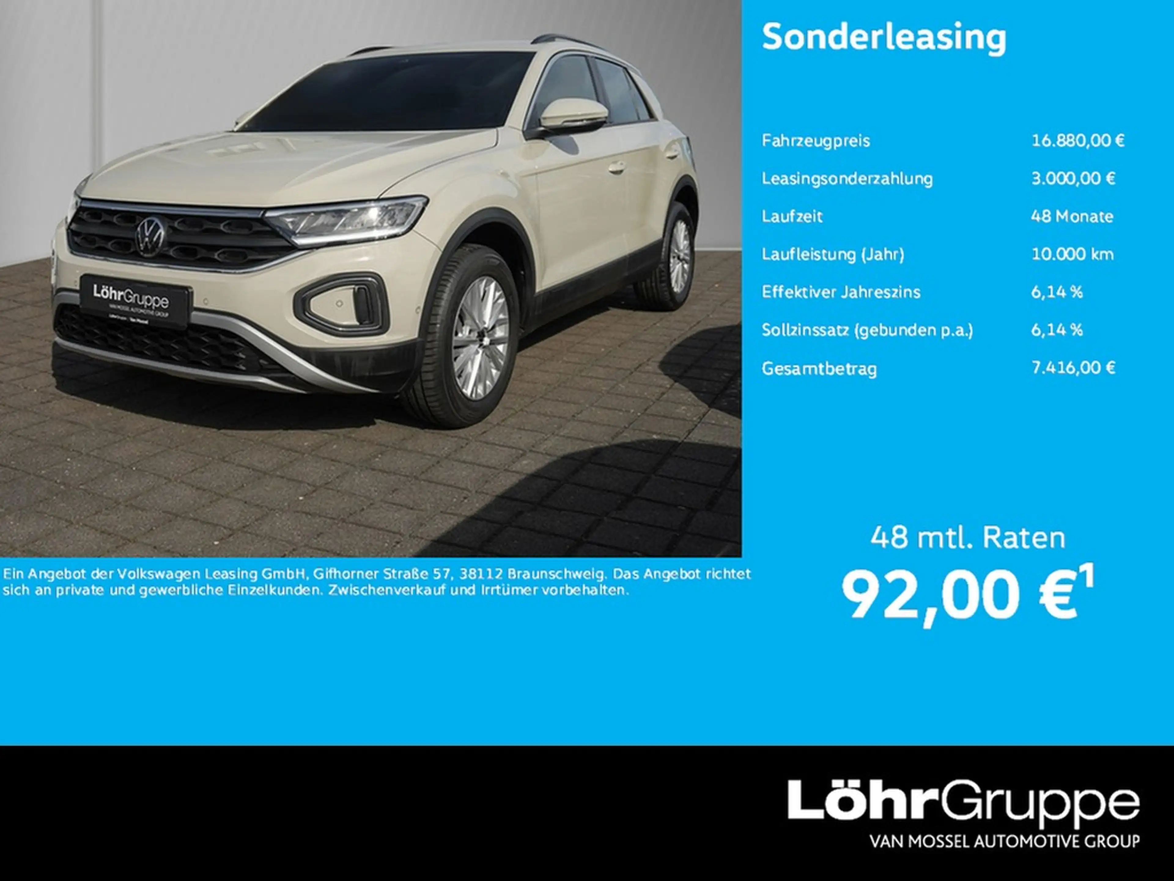 Volkswagen T-Roc 1.0 TSI LIFE /LED/AppConnect/DAB+