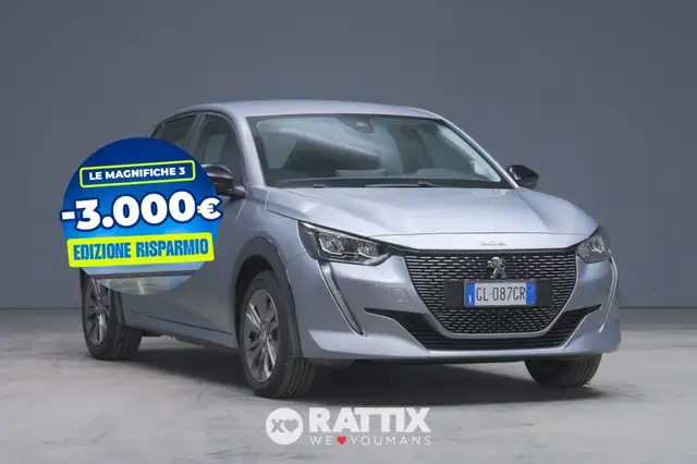 Peugeot e-208 motore elettrico 100kW Active Pack