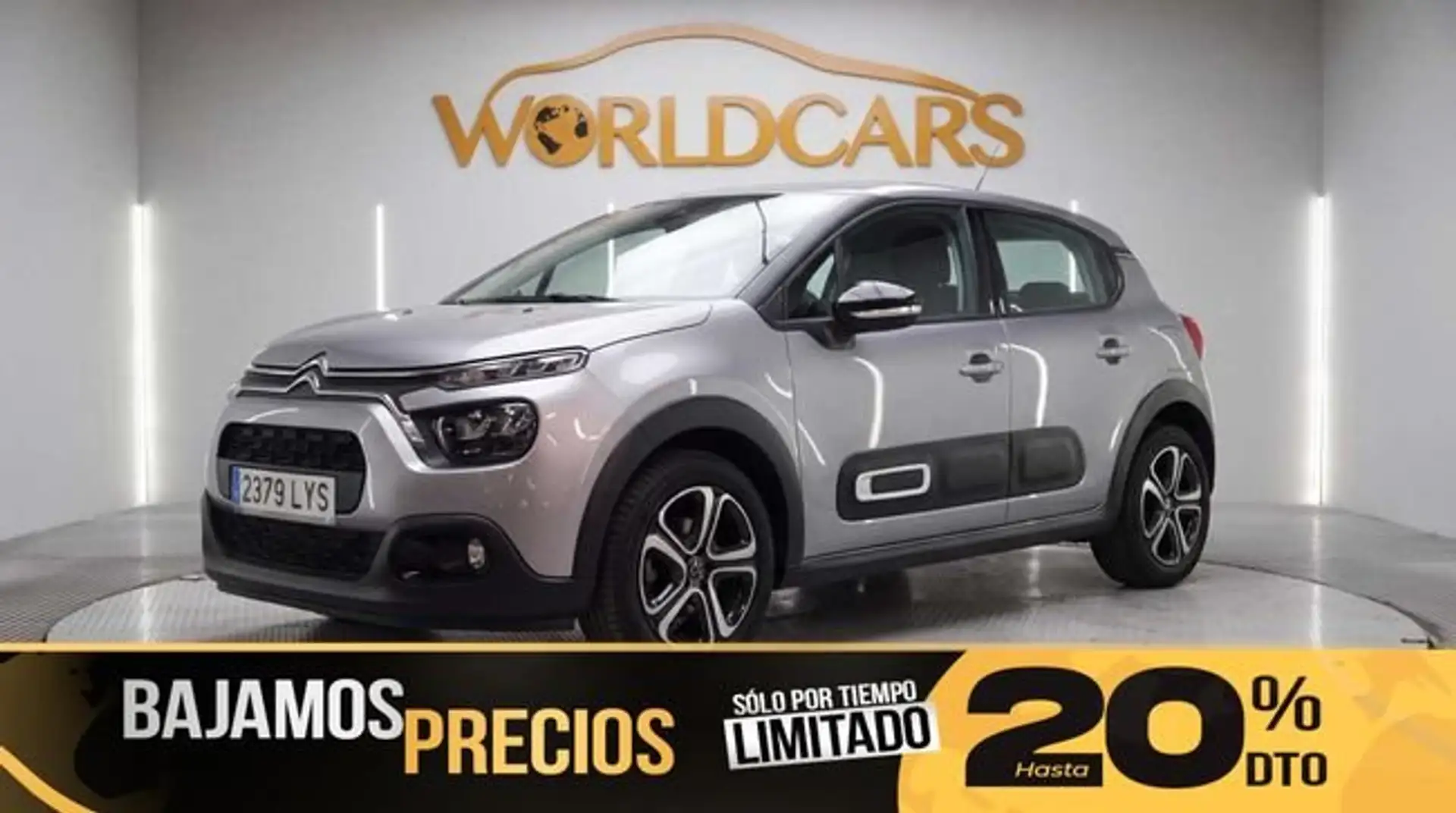 Citroen C3 1.2 PureTech S&S Feel Pack 110 Gris - 1