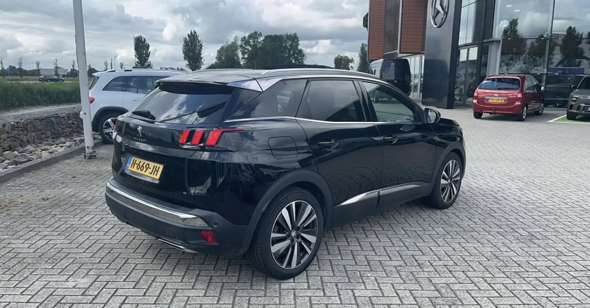 Peugeot 3008 1.6 HYbrid4 300 Première Pack 300PK!! | Origineel Zwart - 2