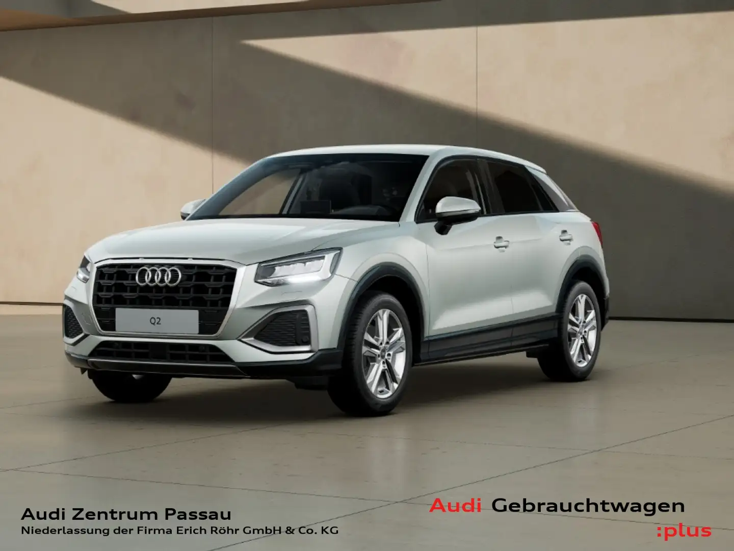 Audi Q2 35 TFSI advanced LED AHK virt. Cock. DAB Silber - 1