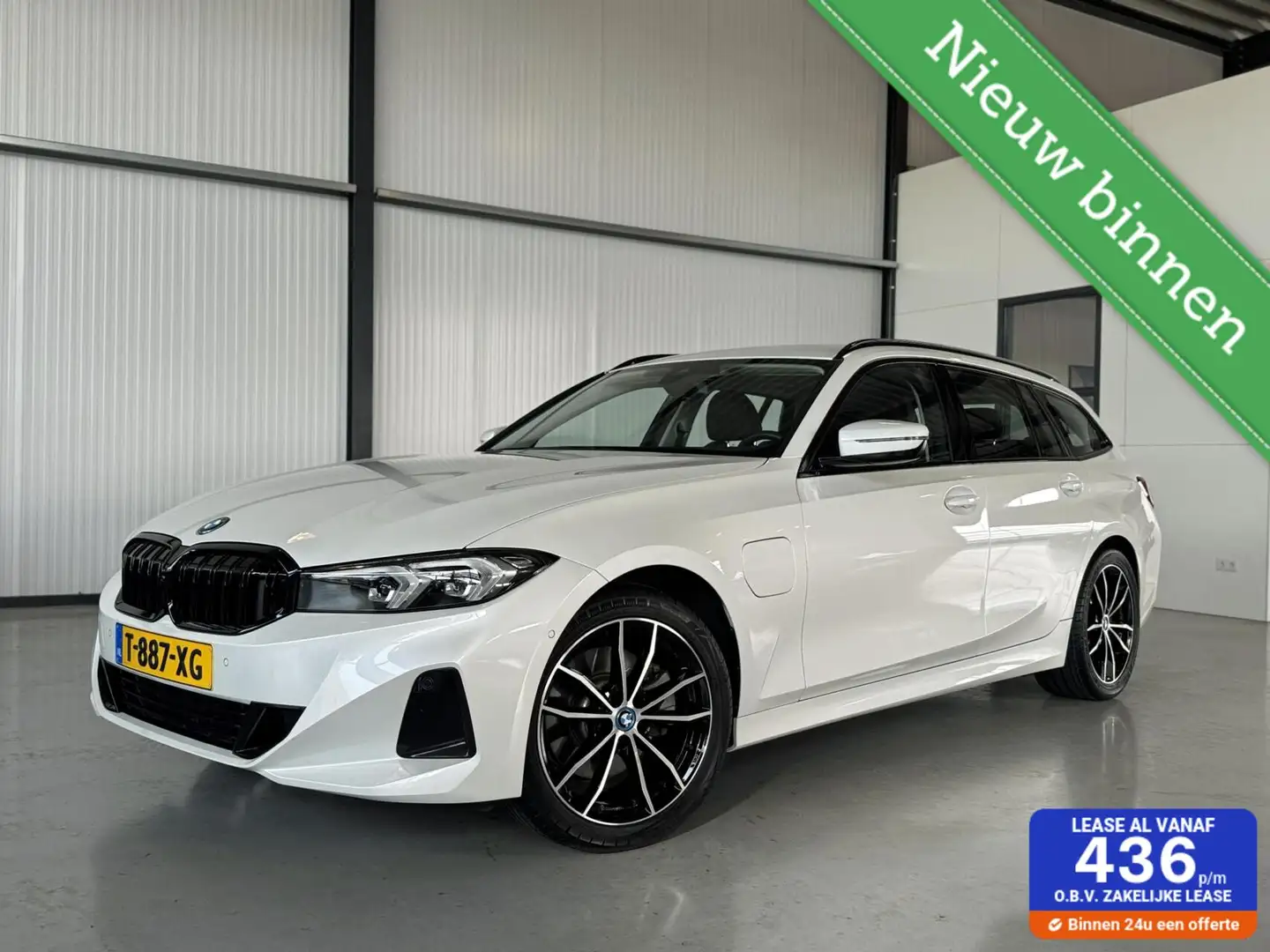 BMW 320 3-serie Touring 320e 150kW PHEV|Sportstoelen|Camer Wit - 1