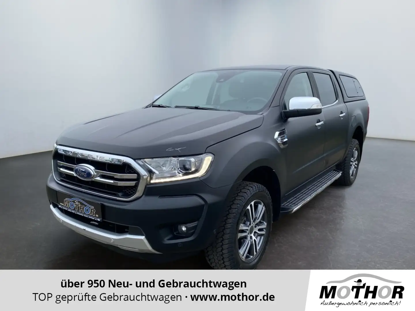 Ford Ranger Limited 2.0 TDCi Panther TEMP SHZ PDC DAB Noir - 1