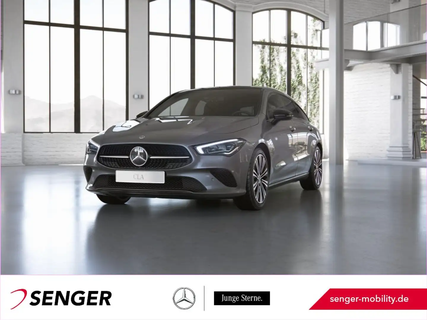 Mercedes-Benz CLA 250 SB e Progressive Pano Ambiente Distronic Grigio - 1