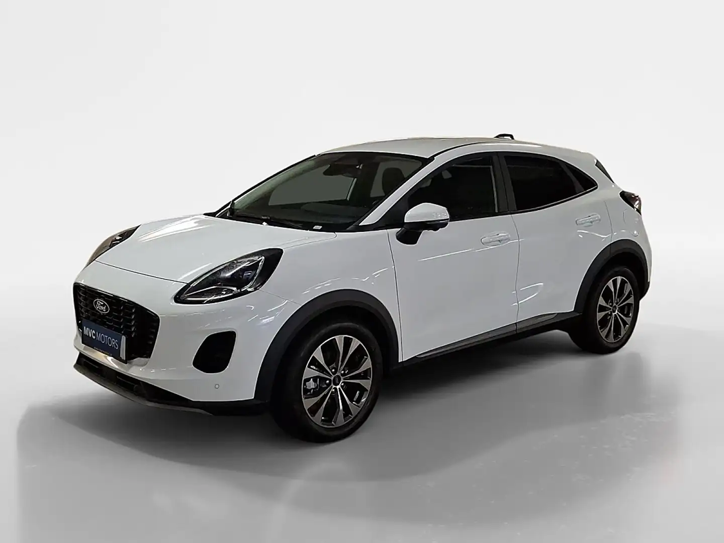 Ford Puma 1,0 EcoBoost Hybrid Titanium Weiß - 1