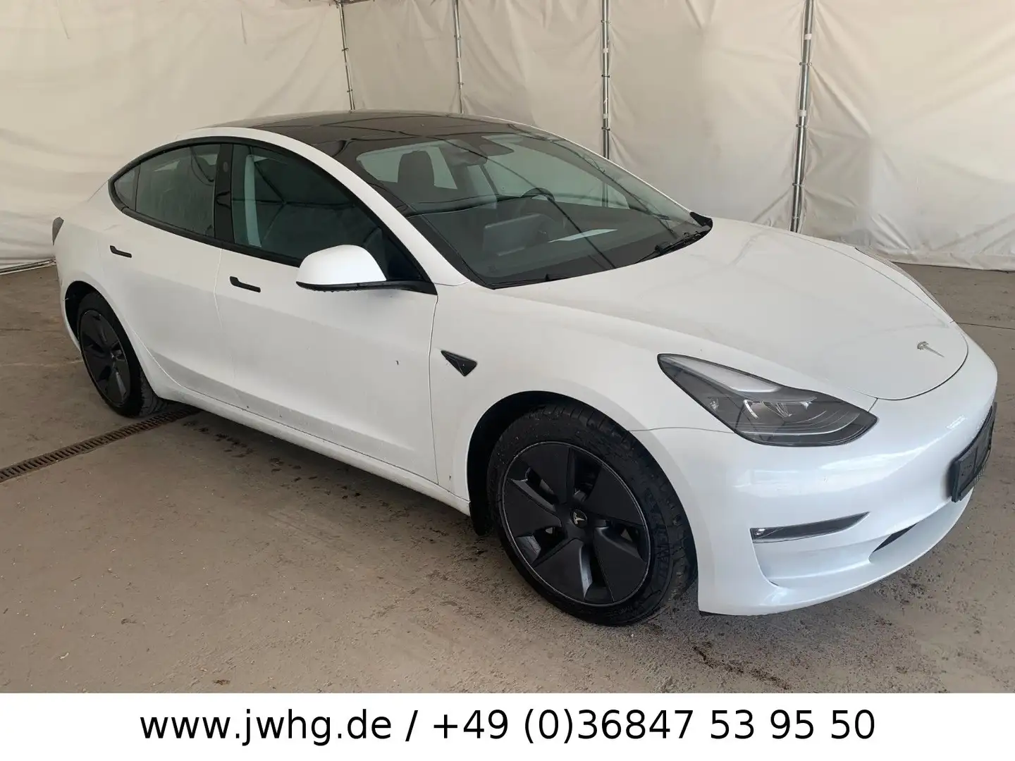 Tesla Model 3 LR Dual AWD Wärmepumpe Ryzen Aviloo-97% Blanco - 2