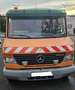 Mercedes-Benz Vario 614D Pritsche Doko mit Ladekran Orange - thumbnail 1