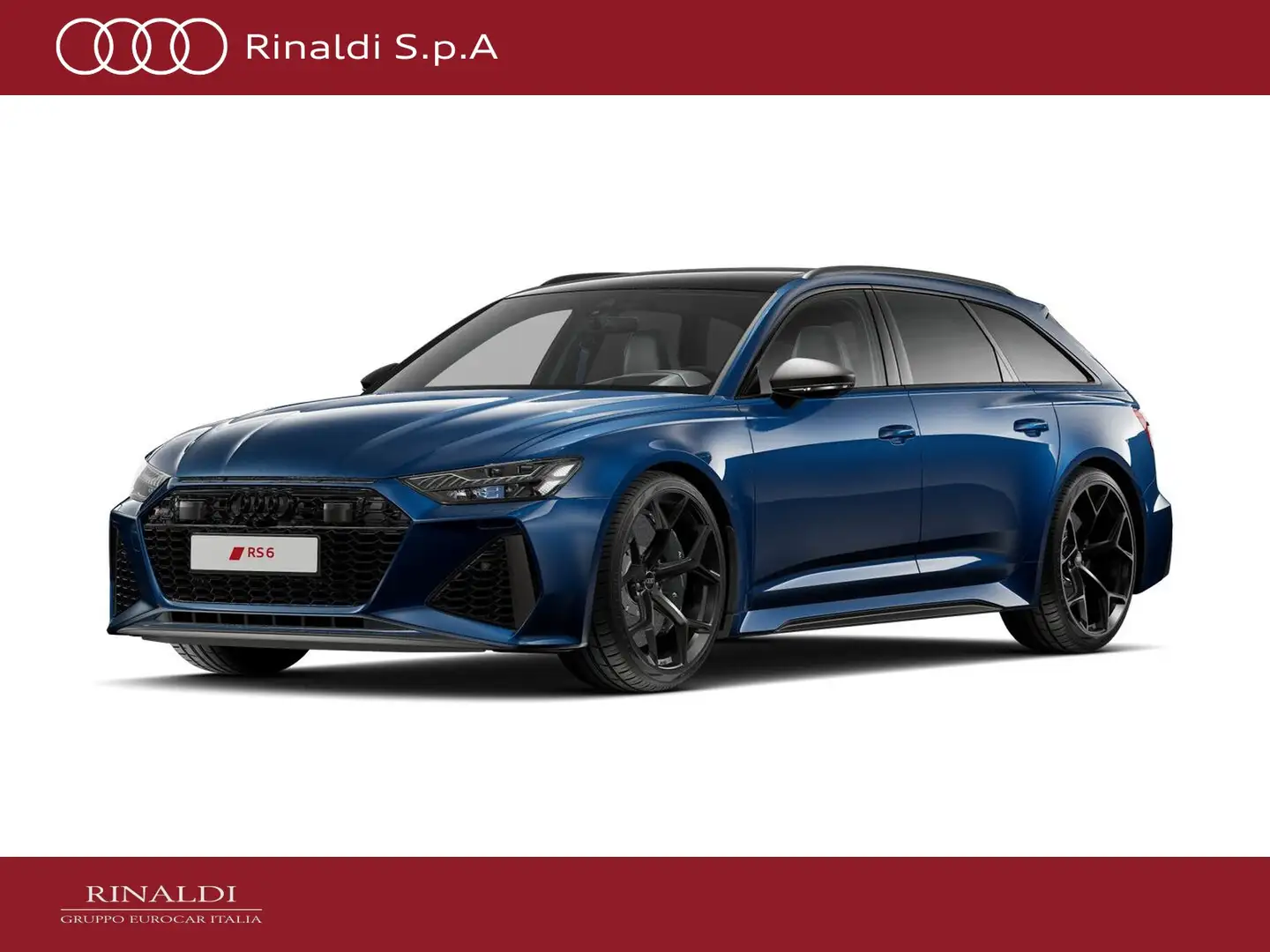 Audi RS6 avant 4.0 mhev performance quattro tiptronic Blu/Azzurro - 1