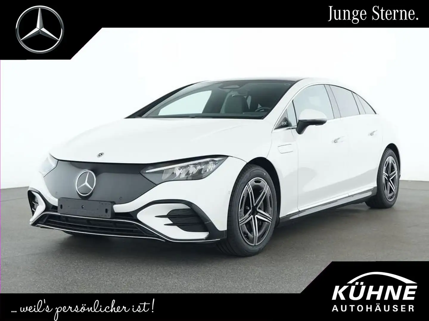Mercedes-Benz EQE 300 AMG Int&Ex+Pano+Distro+Memory Weiß - 1