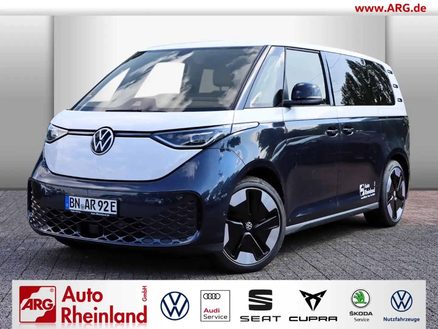 Volkswagen ID. Buzz Pro AHK/ACC/IQ.LIGHT/EL.SITZE/PARK ASSIST PLUS Білий - 1