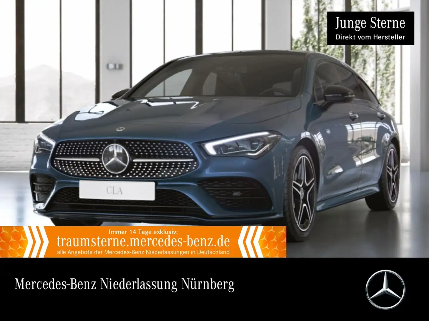 Mercedes-Benz CLA 250 e AMG+NIGHT+PANO+360°+MULTIBEAM+BURMESTER Blau - 1