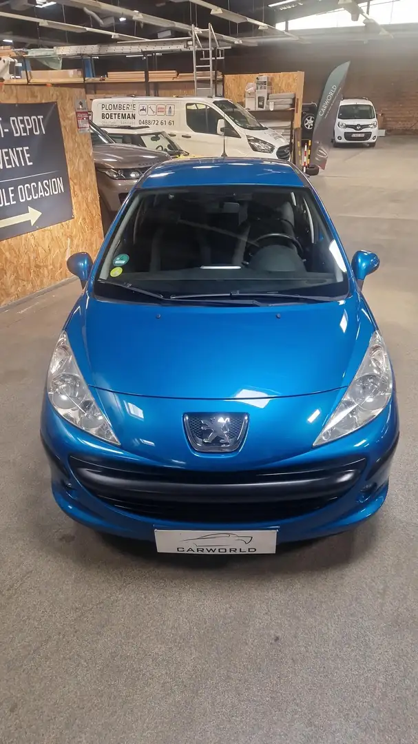 Peugeot 207 1.4i 16v Trendy $$ 12MOIS GARANTI $$ Blau - 2