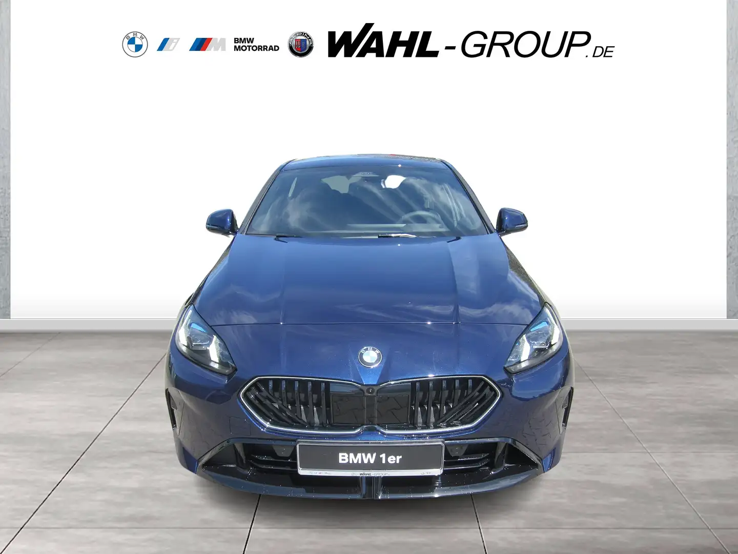BMW 123 xDrive M Sport Pro AHK HeadUp IconicGlow Navi Modrá - 2