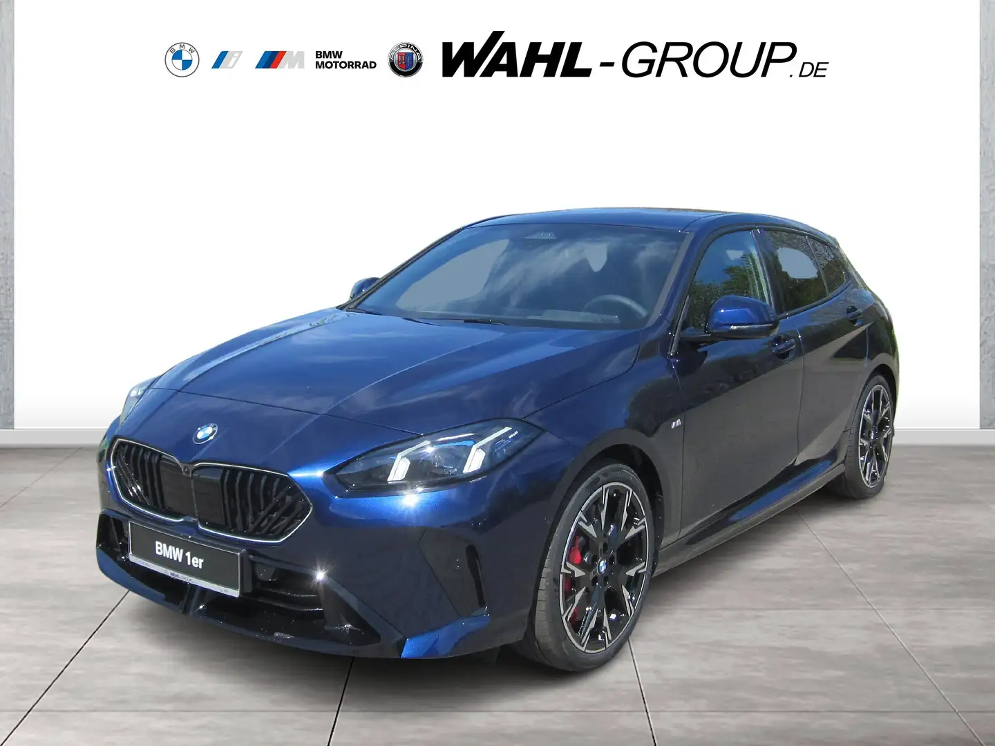 BMW 123 xDrive M Sport Pro AHK HeadUp IconicGlow Navi Modrá - 1