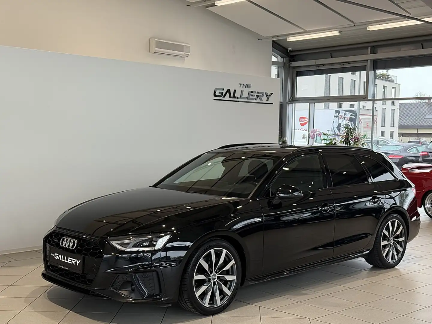 Audi A4 40 TDI quattro S-line S-tronic *AHK*Spur*Virtual* Zwart - 2