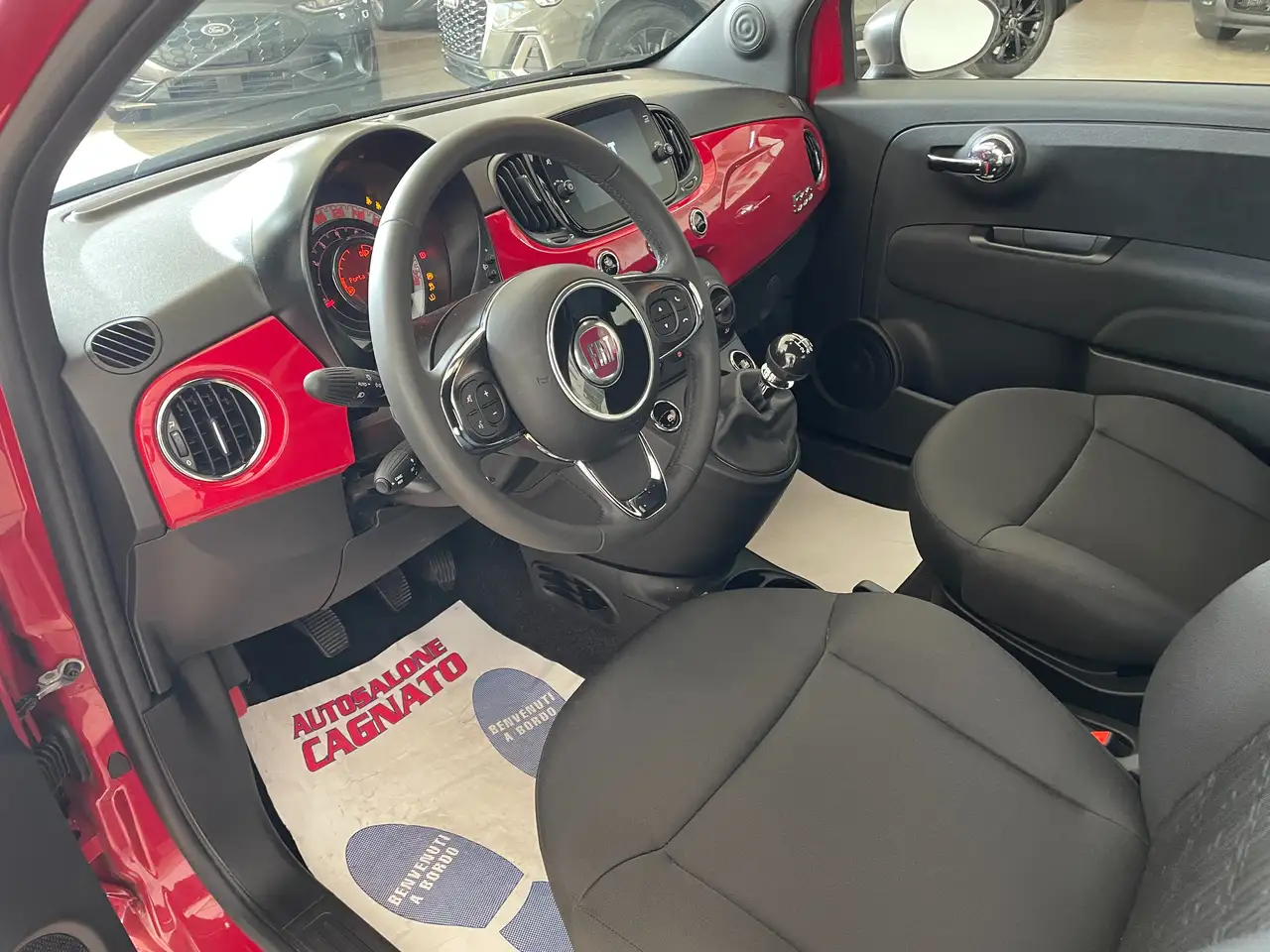 Fiat 500 1.0 hybrid 70cv 2024 Cerchi 16"+Sensori +Fendi 12