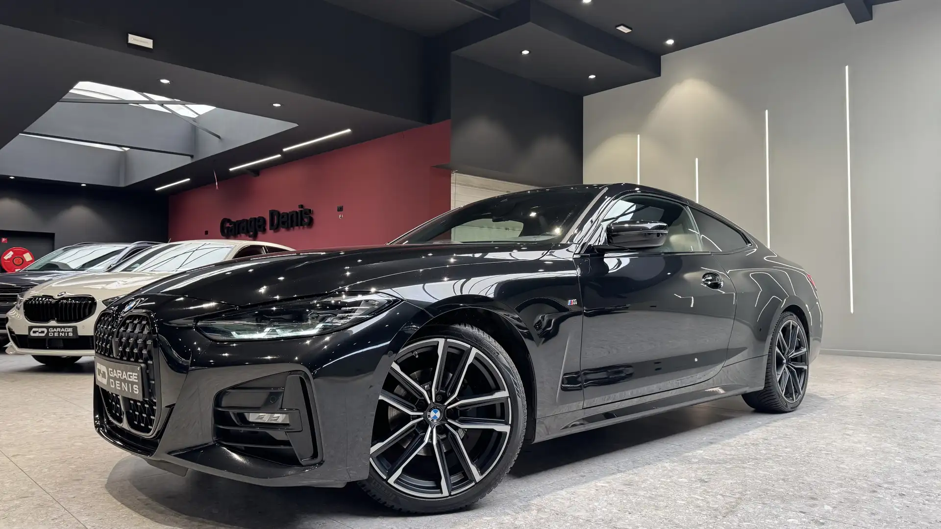 BMW 420 Coupé *PACK M*TOIT-OUVRANT*LED*GPS+CAMERA*CUIR Noir - 1
