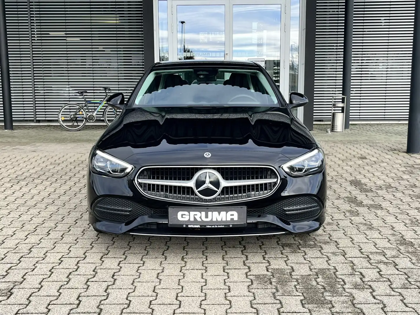 Mercedes-Benz C 180 C 180 Avantgarde+LED+DAB+Spurhalte+CarPlay+Tempo Schwarz - 2