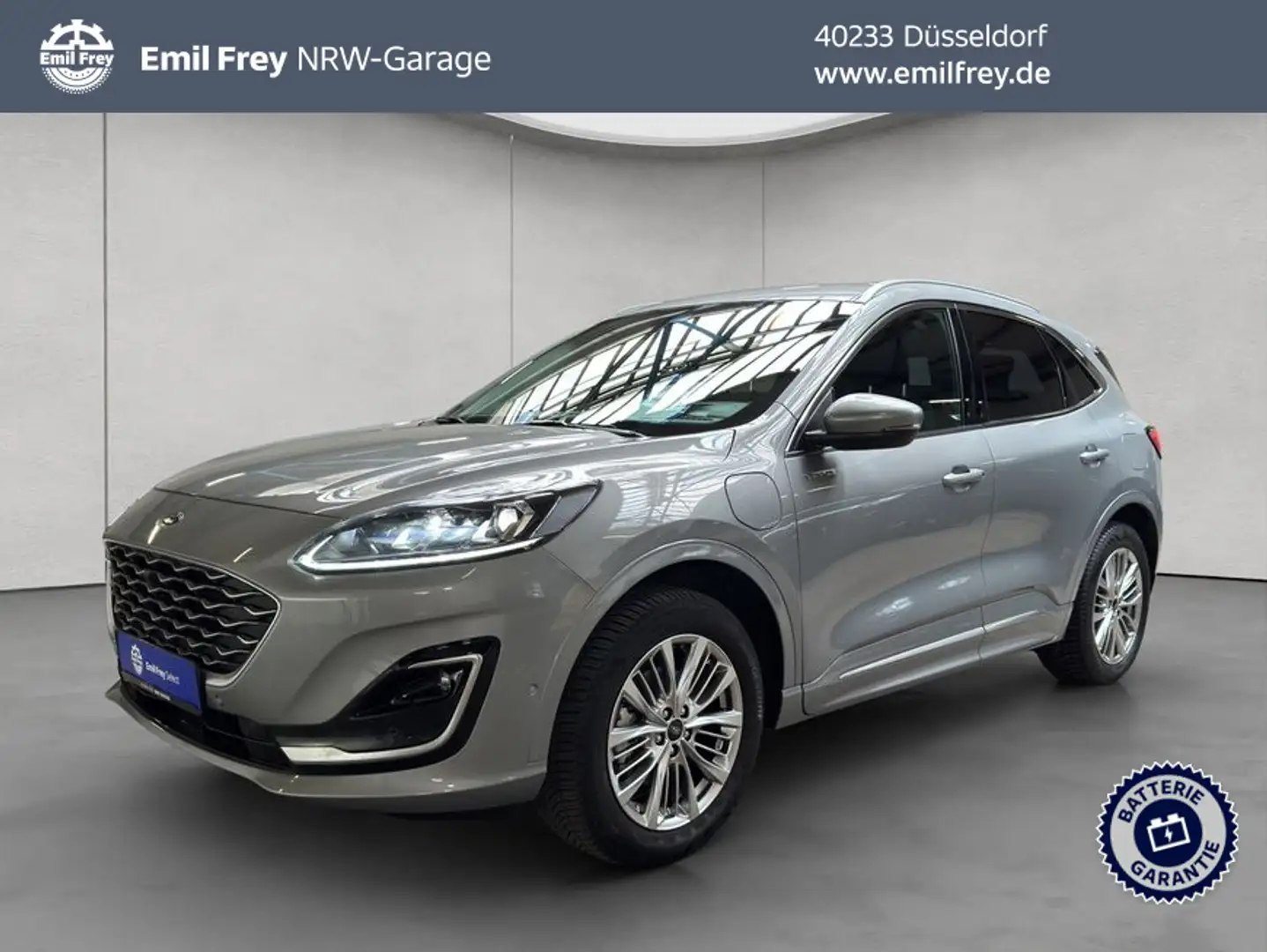Ford Kuga 2.5 PHEV VIGNALE+AHK+GJR+Fahrerassistenz-Pake Silber - 1
