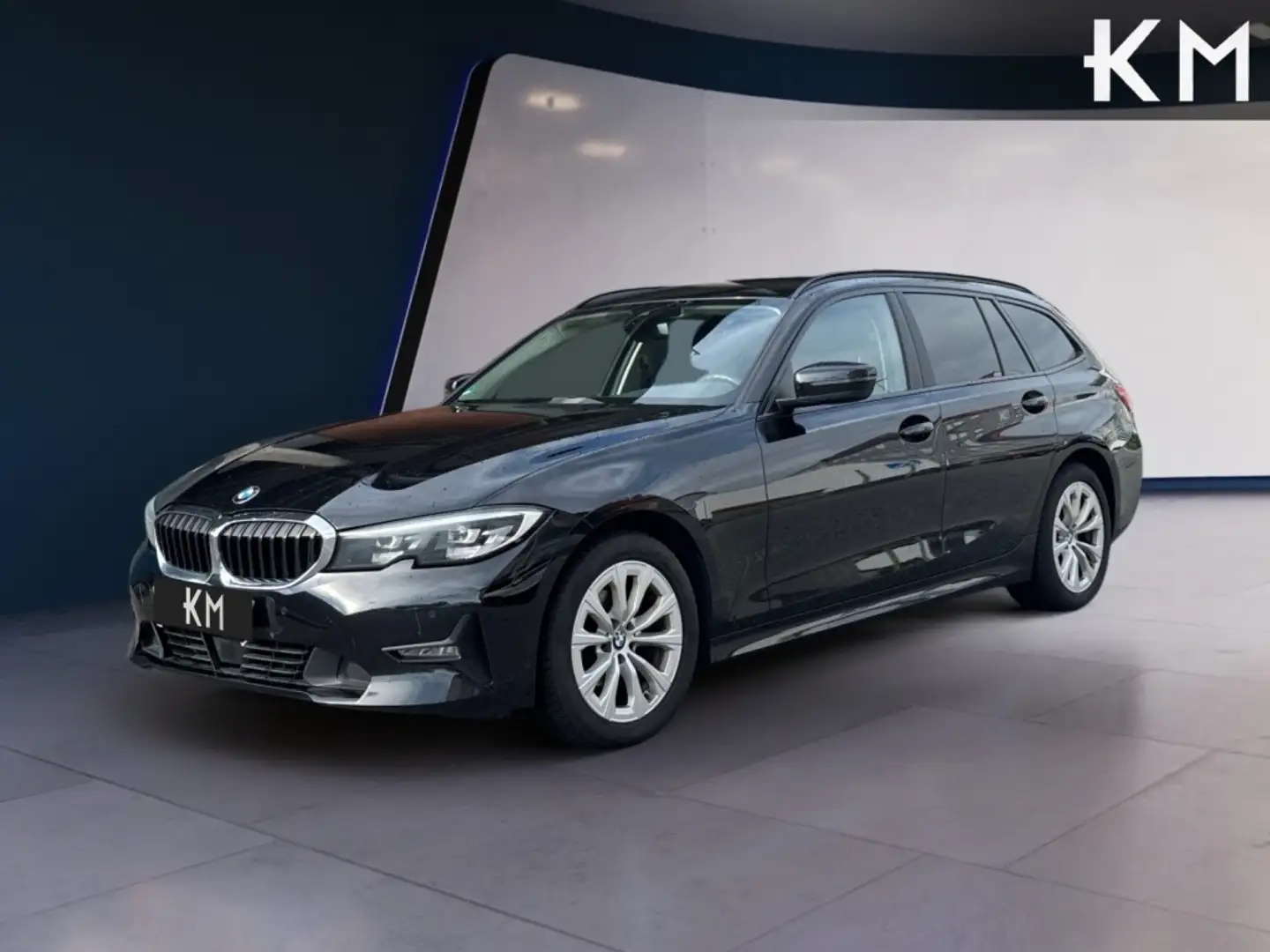 BMW 318 318dA Touring Negro - 1
