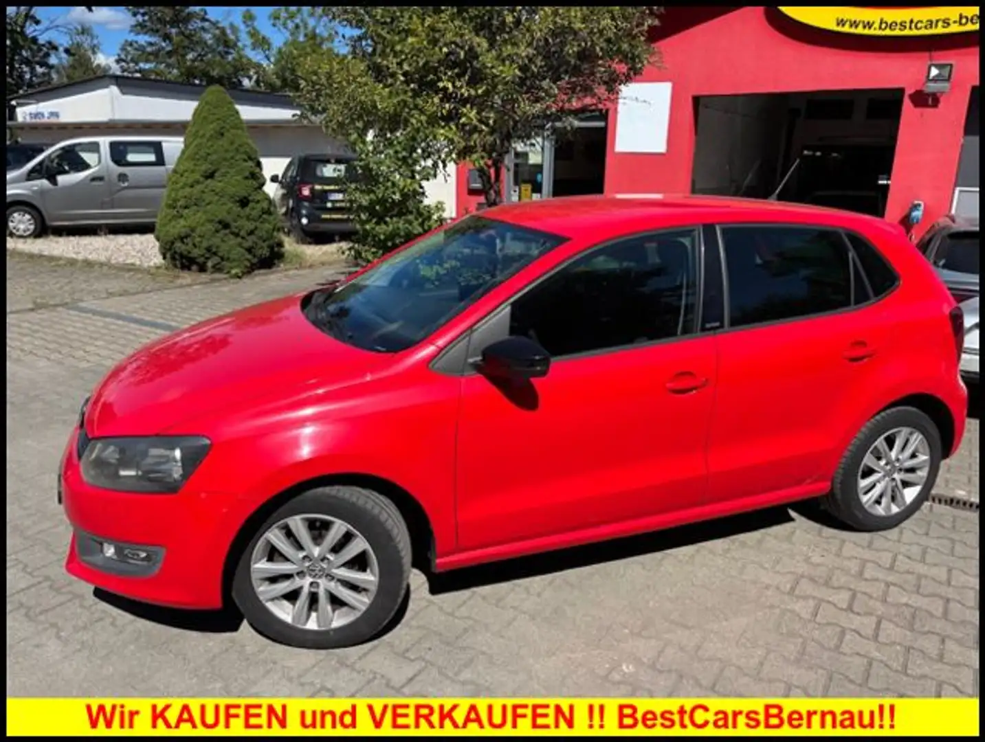 Volkswagen Polo 1.2 Style DSG SHZ*KLIMA*SCHECKHEFT Rot - 2