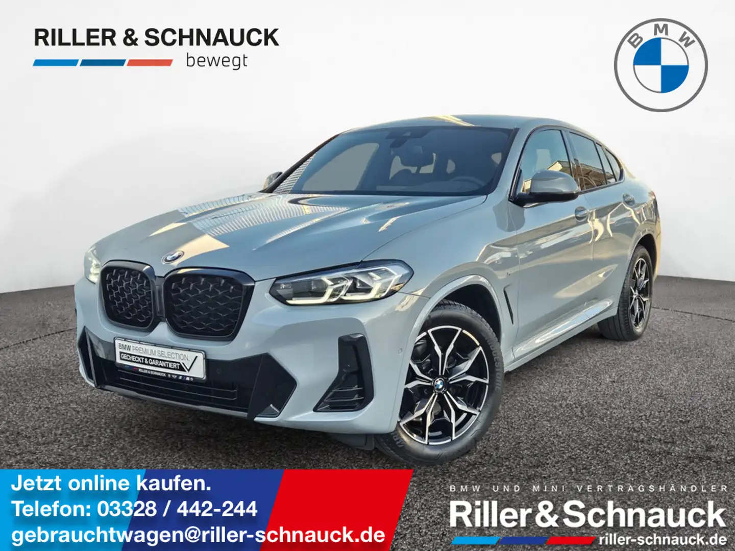 BMW X4 xDrive20i M Sport AHK+19 ZOLL+KAM+SHZG+LED Grau - 1