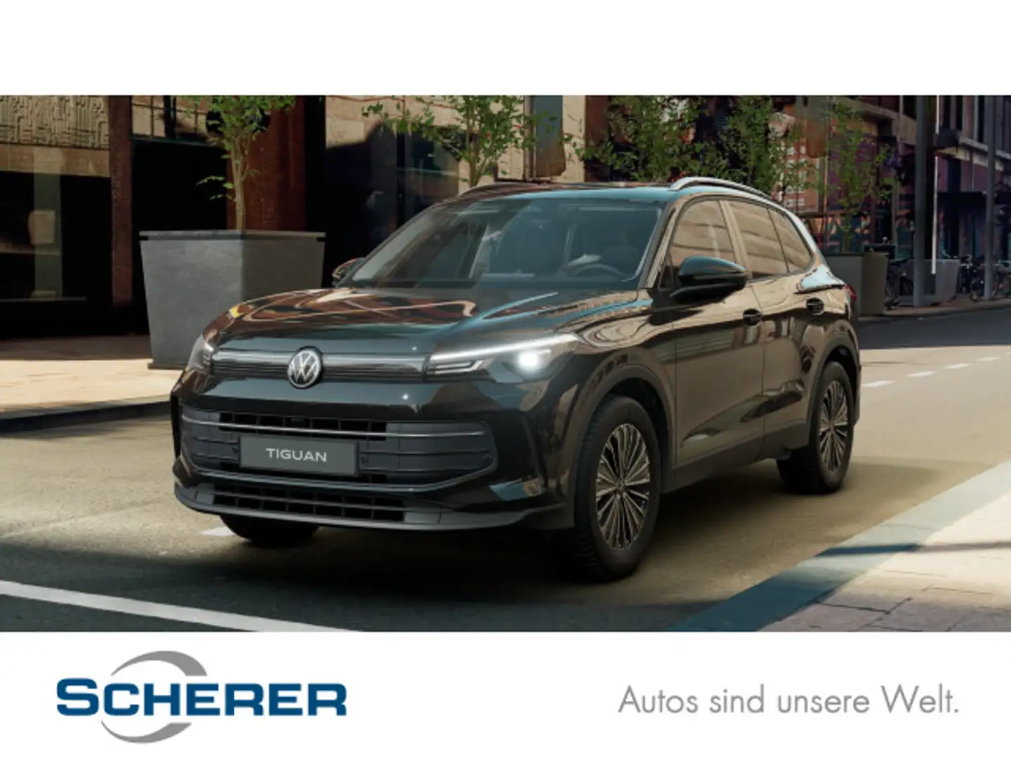 Volkswagen Tiguan 1.5 eTSI DSG Life AHK/Design/IQ.Drive/Nav Schwarz - 1