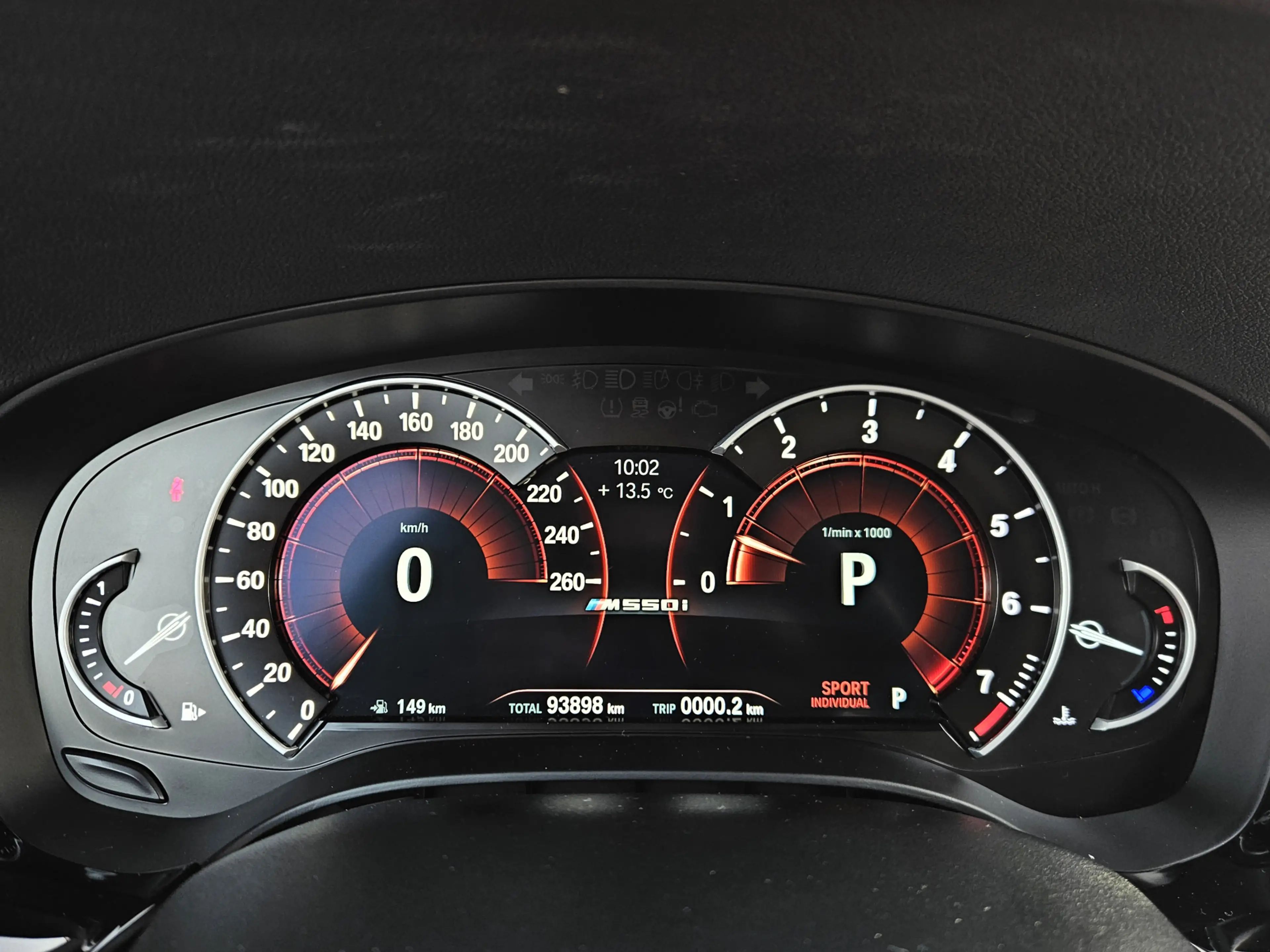 BMW M550 5-serie M550i xDrive High Executive | Head-up | El — photo 14